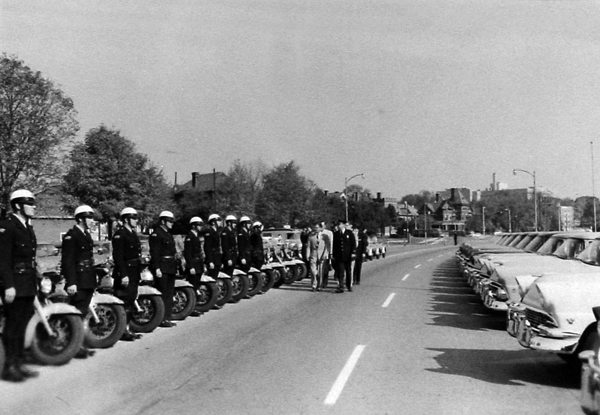 Dayton Police Department Motorcycle Officers 1957